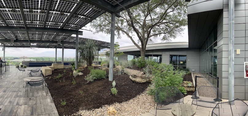 Central Library Outdoor Balcony Garden