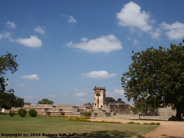 Zenana Enclosure at Royal Center in Vijayanagar Ruins