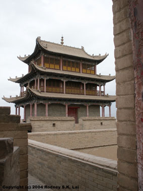 Gate of Concillation at Jiayuguan Fort