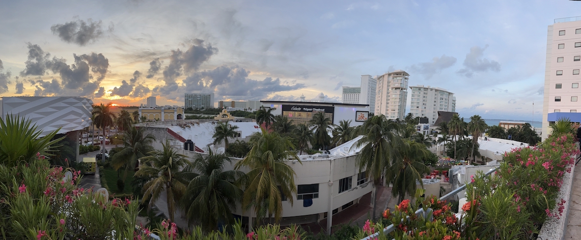 View from Cancún Center