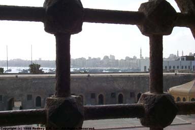 View from Fort Qait Bey