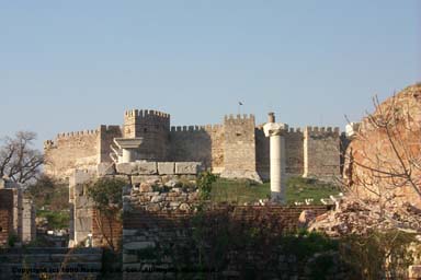 Artemision and Citadel at Selcuk