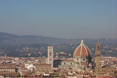View from Forte di Belvedere