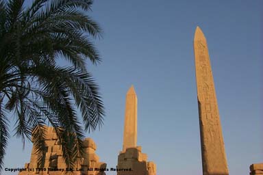 Obelisks of Hatshepsut, Temple of Amun