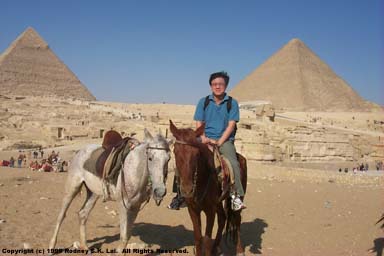Great Pyramids of Giza (and me)
