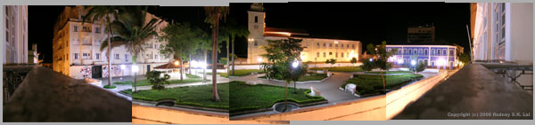 View of Praca Benedito Leite from Lord Hotel Panarama