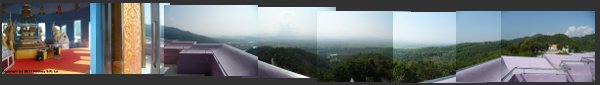 View from Wat Thaton